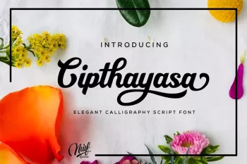 Cipthayasa - Elegant Calligraphy Font