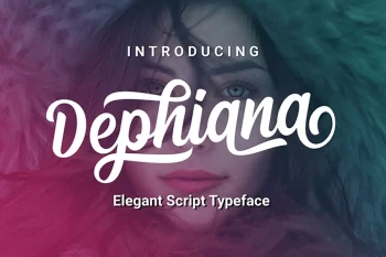 Dephiana - Elegant Script Typeface