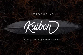 Kaibon - Stylish Signature Font