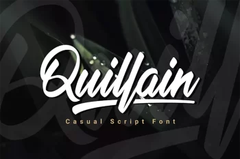 Quillain - Casual Script Font