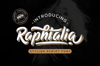 Raphtalia - Stylish Script Font